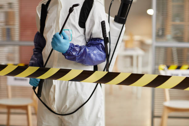 Professional Blood Cleanup technician working in Milford, NE
